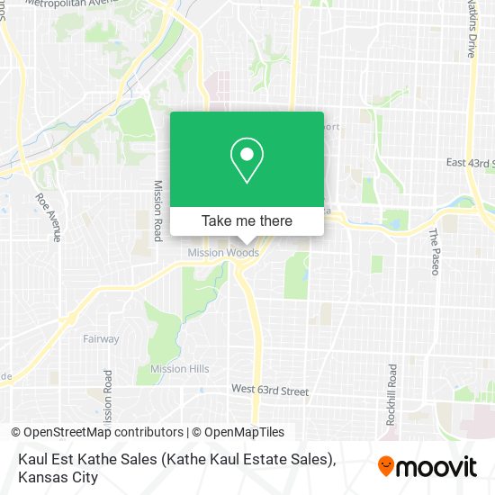 Kaul Est Kathe Sales map