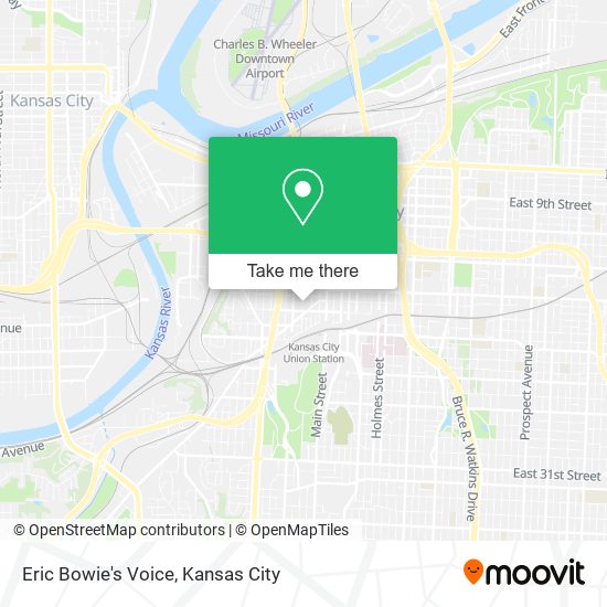 Eric Bowie's Voice map