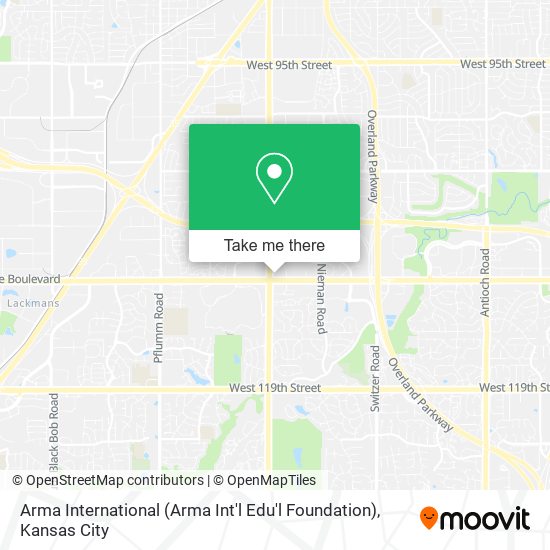 Arma International (Arma Int'l Edu'l Foundation) map
