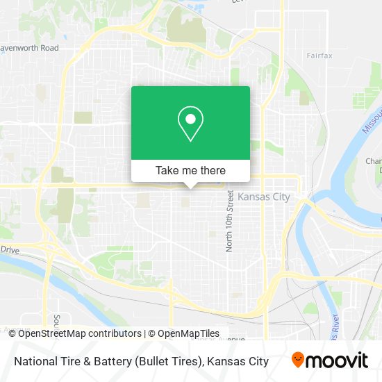 National Tire & Battery (Bullet Tires) map