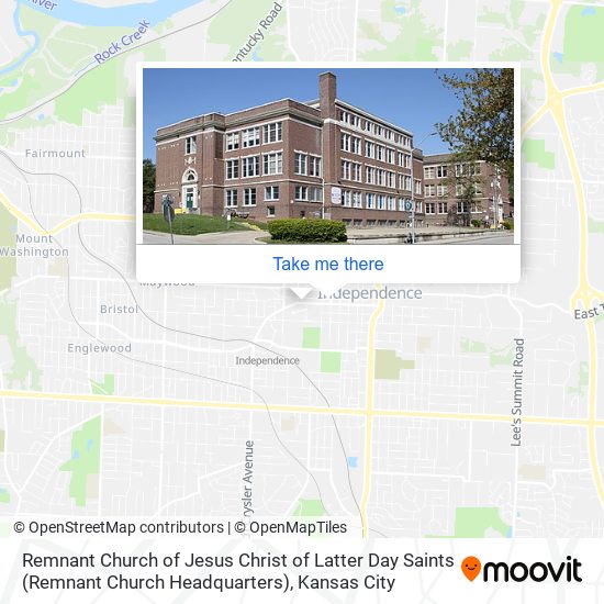 Mapa de Remnant Church of Jesus Christ of Latter Day Saints (Remnant Church Headquarters)