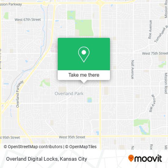 Overland Digital Locks map