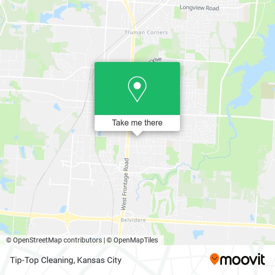 Tip-Top Cleaning map