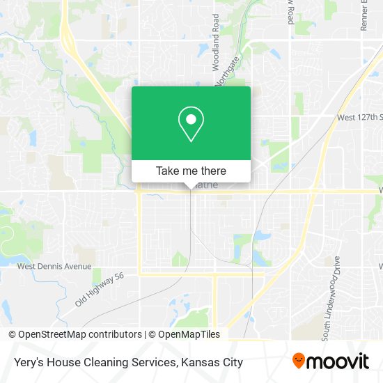 Yery's House Cleaning Services map