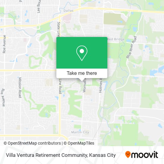 Mapa de Villa Ventura Retirement Community