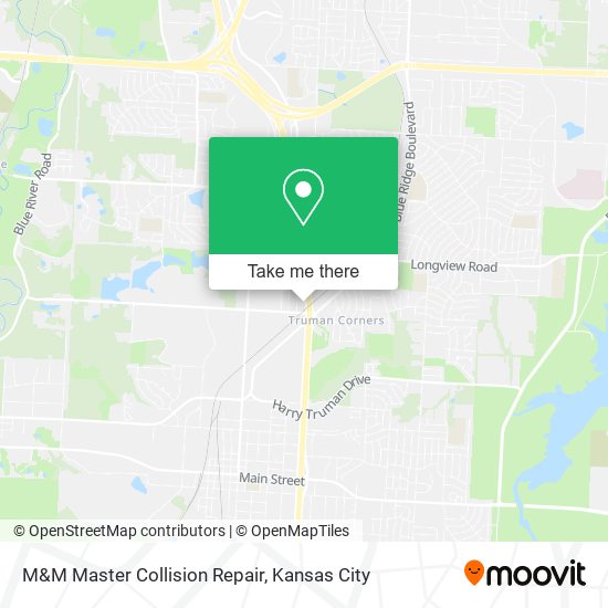 M&M Master Collision Repair map