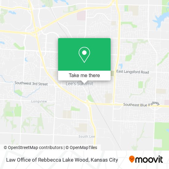Mapa de Law Office of Rebbecca Lake Wood