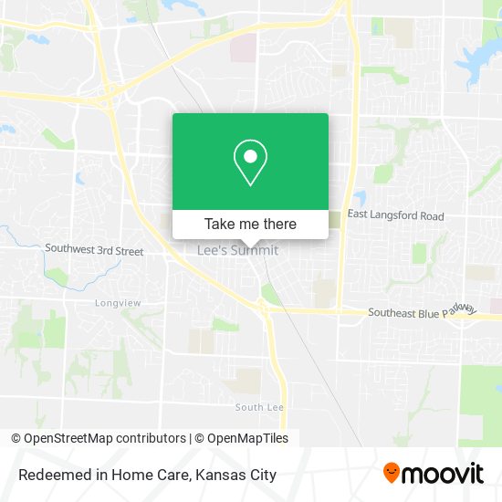 Redeemed in Home Care map