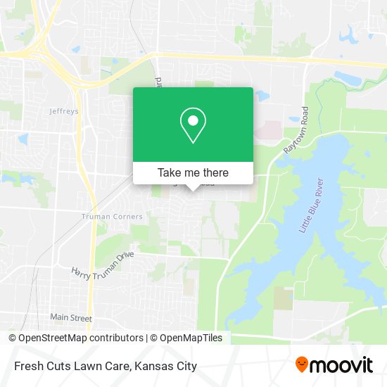 Fresh Cuts Lawn Care map