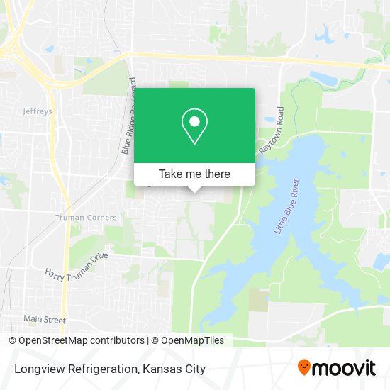 Longview Refrigeration map