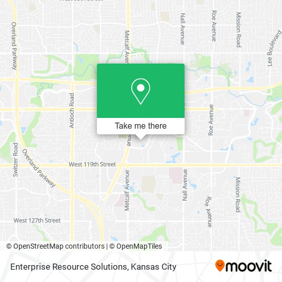 Enterprise Resource Solutions map