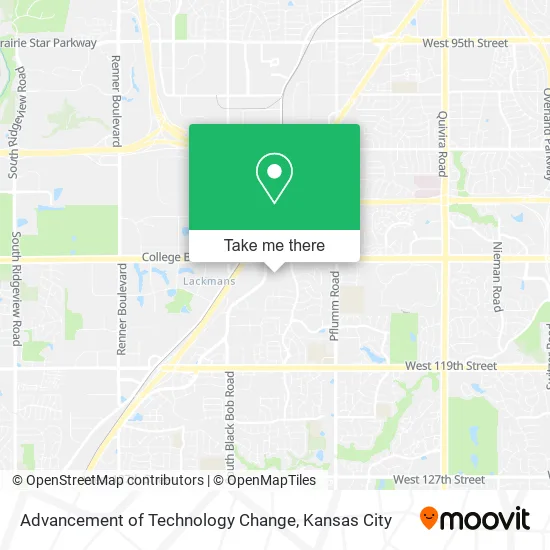 Mapa de Advancement of Technology Change
