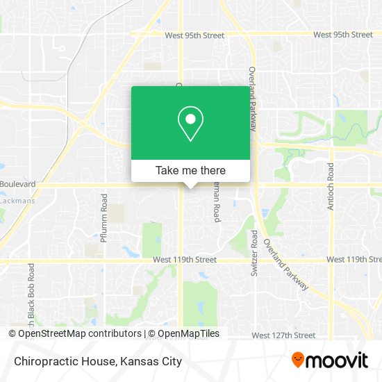 Chiropractic House map