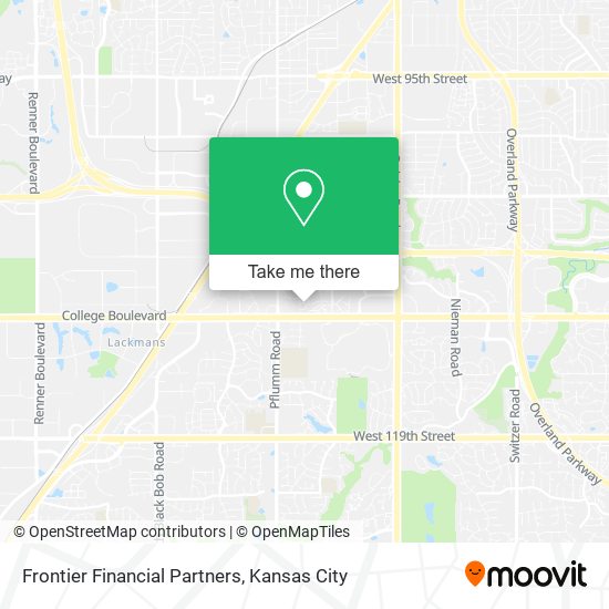 Frontier Financial Partners map