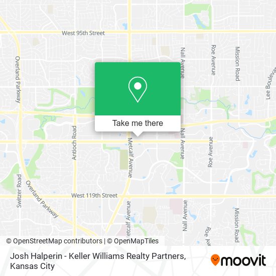 Josh Halperin - Keller Williams Realty Partners map