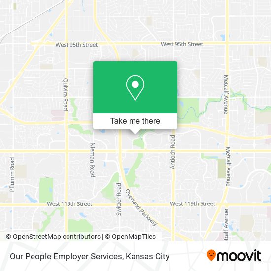 Our People Employer Services map
