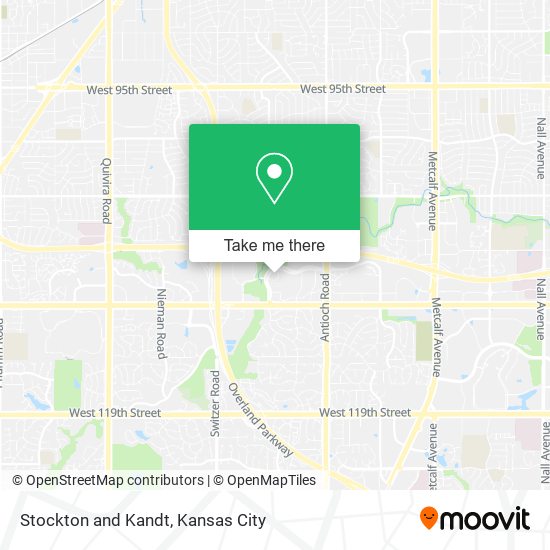 Stockton and Kandt map