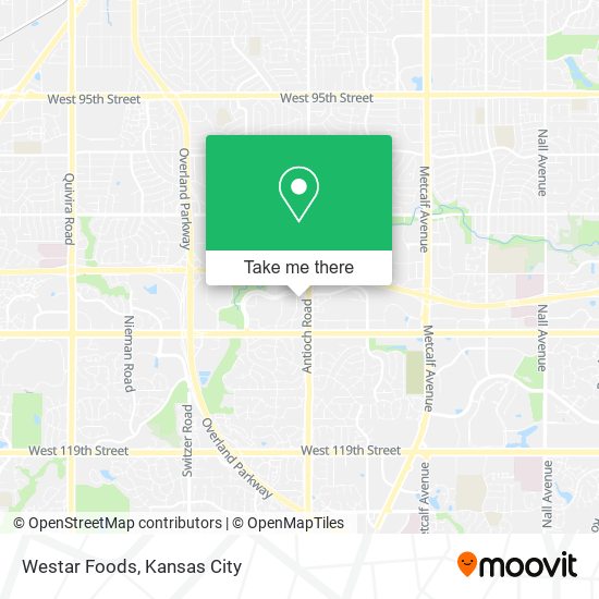 Westar Foods map