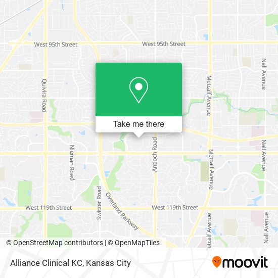 Alliance Clinical KC map