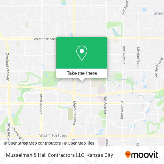 Musselman & Hall Contractors LLC map