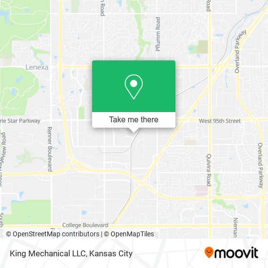 Mapa de King Mechanical LLC