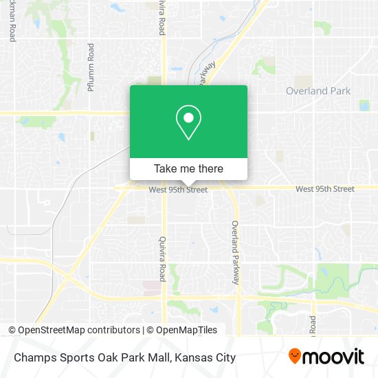 Mapa de Champs Sports Oak Park Mall