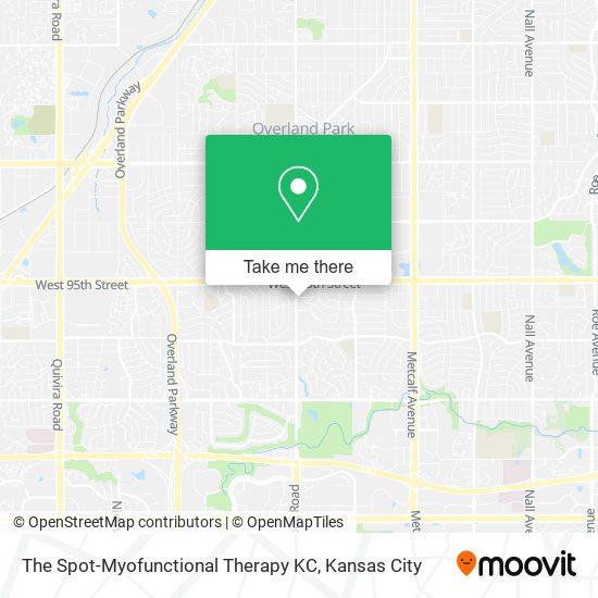 The Spot-Myofunctional Therapy KC map