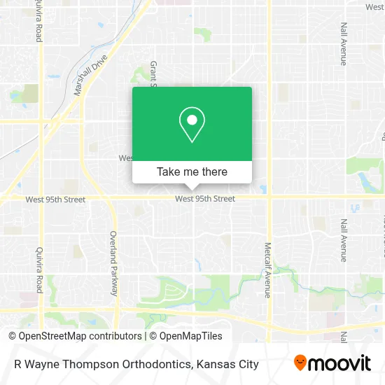 R Wayne Thompson Orthodontics map