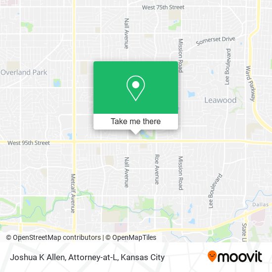 Mapa de Joshua K Allen, Attorney-at-L