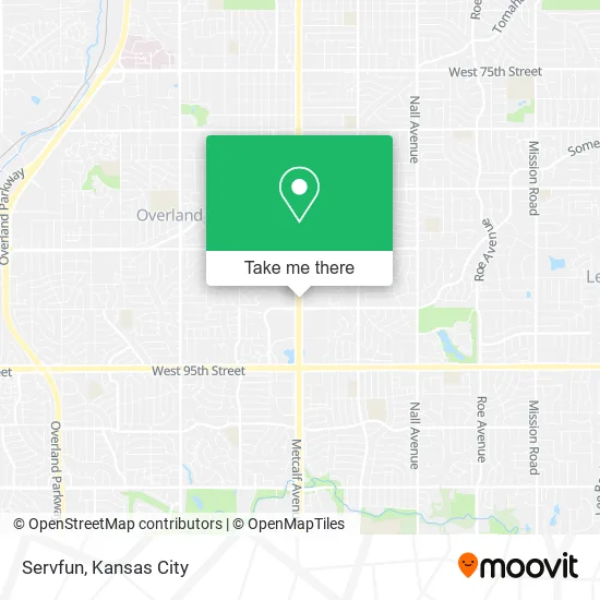 Servfun map