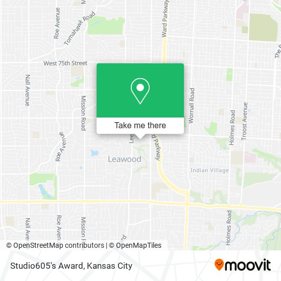 Studio605's Award map