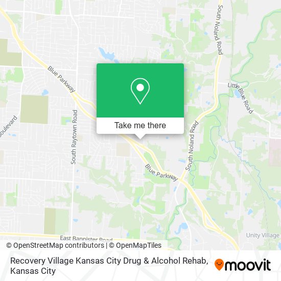 Mapa de Recovery Village Kansas City Drug & Alcohol Rehab