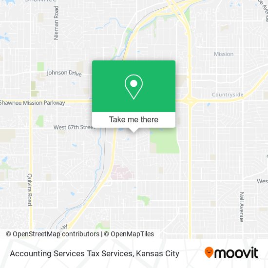 Accounting Services Tax Services map