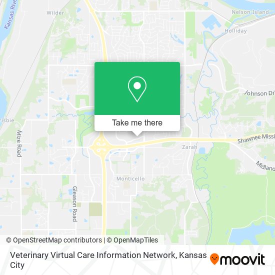Veterinary Virtual Care Information Network map