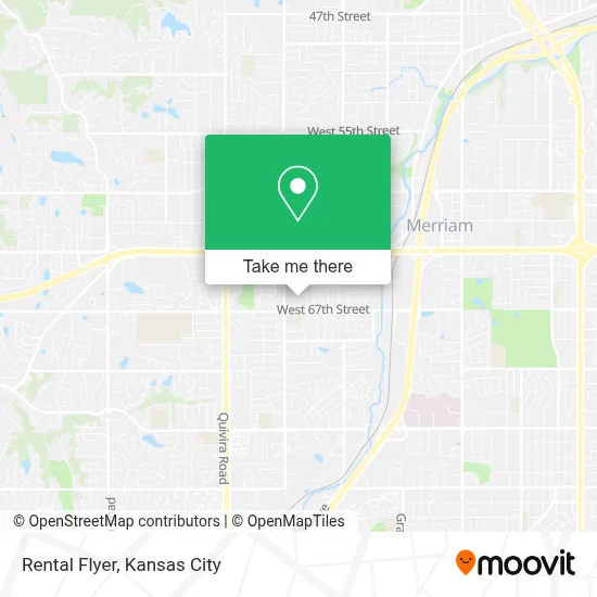 Rental Flyer map