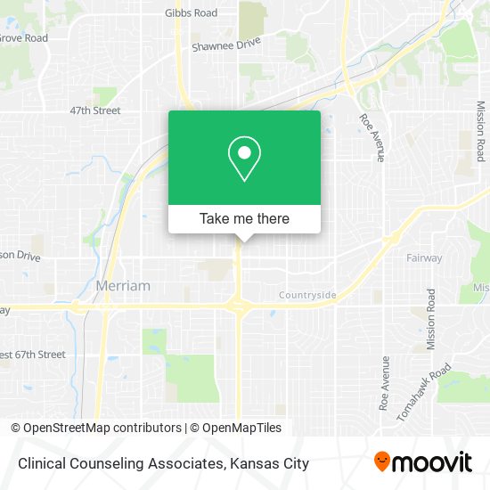 Clinical Counseling Associates map