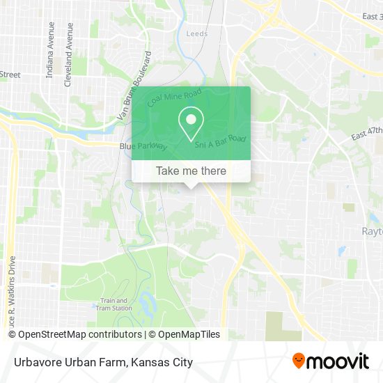 Urbavore Urban Farm map