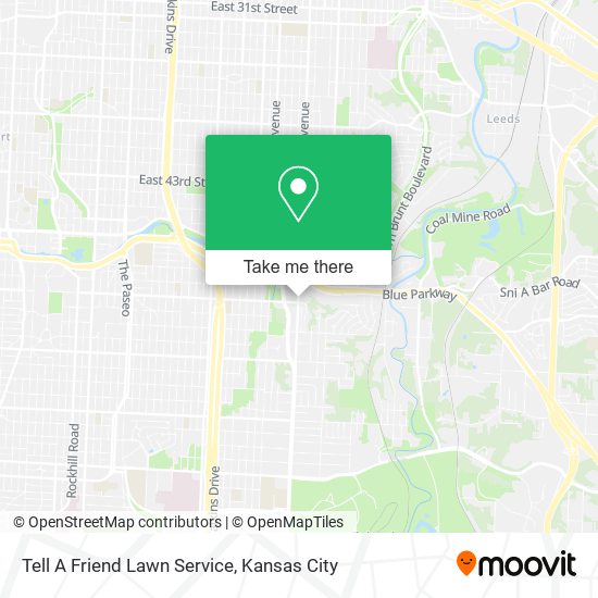 Mapa de Tell A Friend Lawn Service