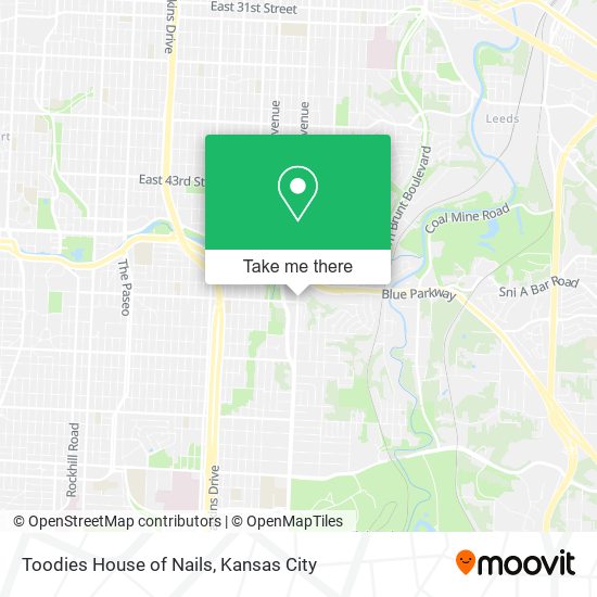 Mapa de Toodies House of Nails