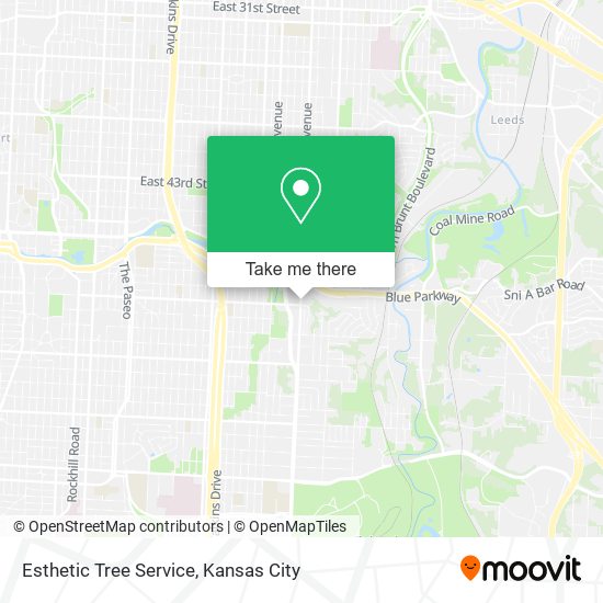 Esthetic Tree Service map