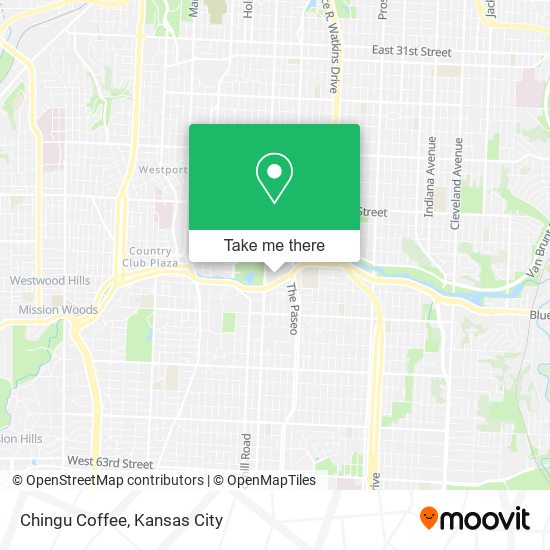 Chingu Coffee map