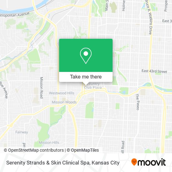 Serenity Strands & Skin Clinical Spa map