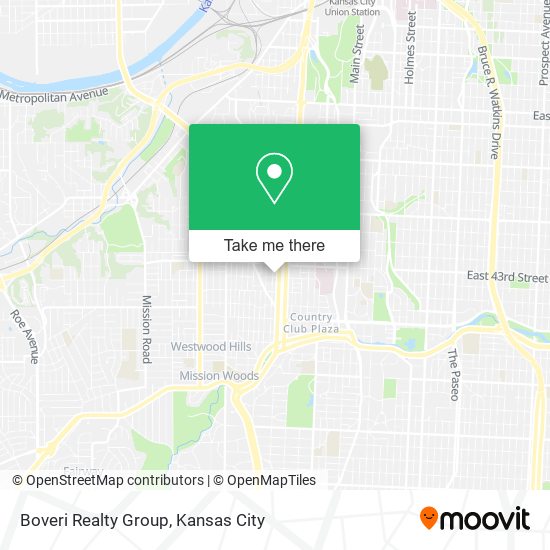 Boveri Realty Group map