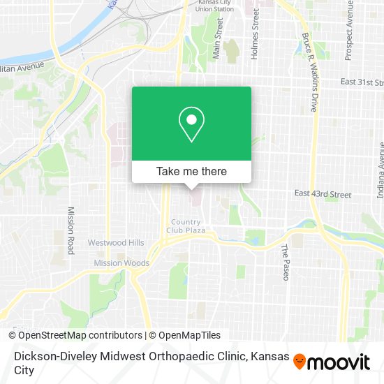 Mapa de Dickson-Diveley Midwest Orthopaedic Clinic