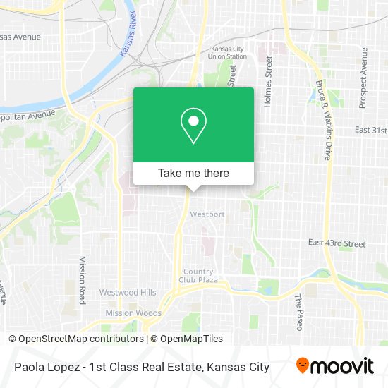 Paola Lopez - 1st Class Real Estate map