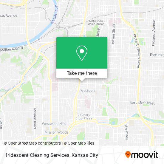 Mapa de Iridescent Cleaning Services