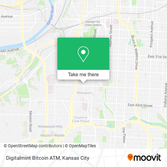 Mapa de Digitalmint Bitcoin ATM