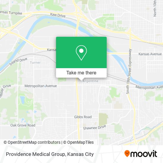 Mapa de Providence Medical Group