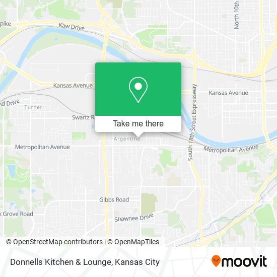 Donnells Kitchen & Lounge map