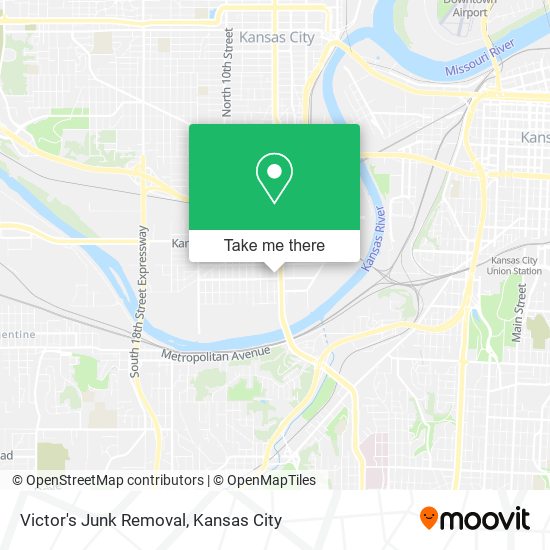 Mapa de Victor's Junk Removal